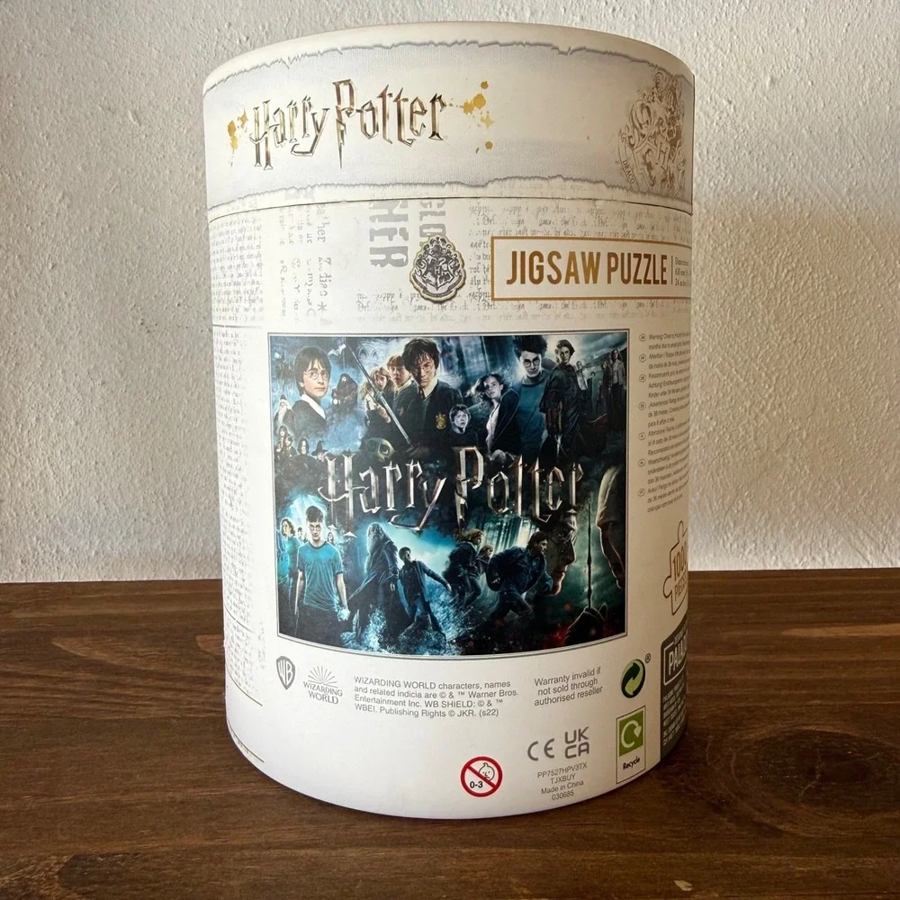 Harry‎ Potter 1000 Piece Jigsaw Puzzle Paladone Wizarding World Unchecked